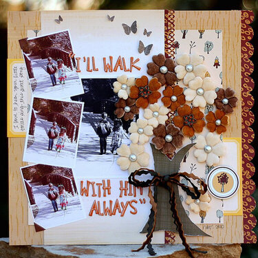 ***I&#039;ll Walk With Him Always*** Creative Charms