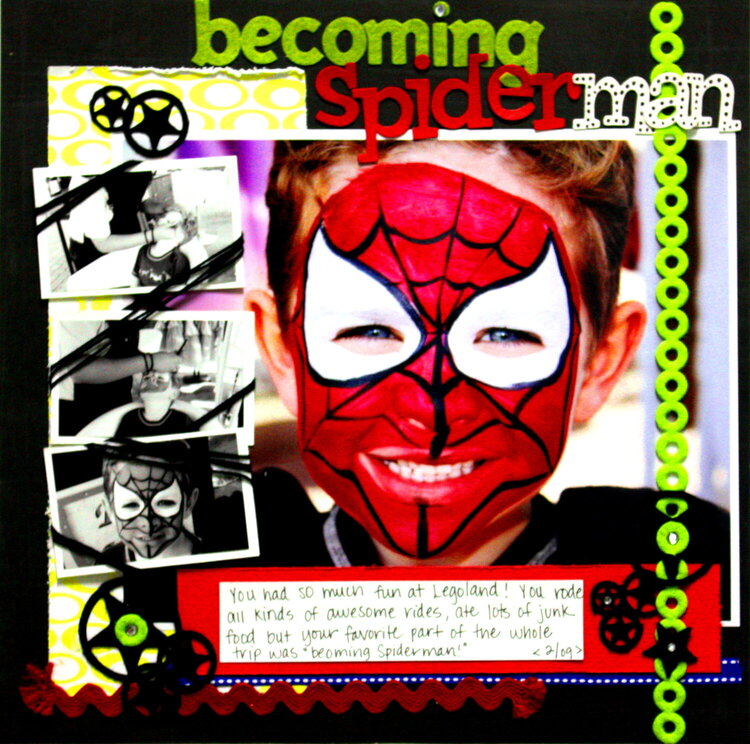 ***BECOMING SPIDERMAN*** Inspired Blueprints