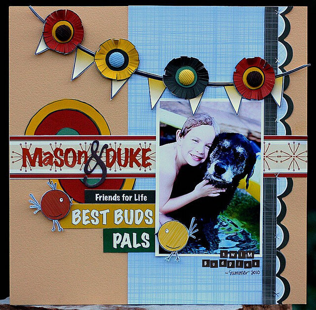 ***Mason and Duke*** Nikki Sivils Scrapbooker