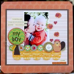 ***My Boy*** NIKKI SIVILS SCRAPBOOKER