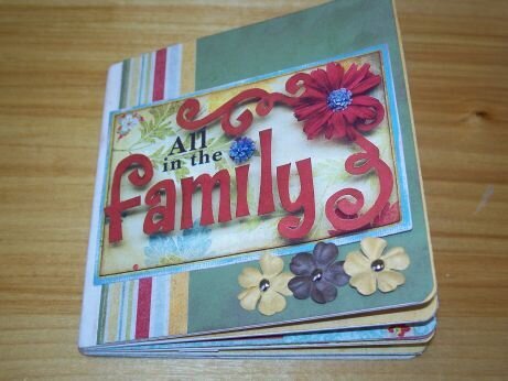 All in the Family Mini Board Book