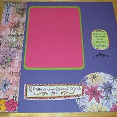 Mother&#039;s Day Layout Page 1