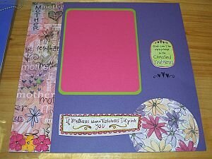 Mother&#039;s Day Layout Page 1