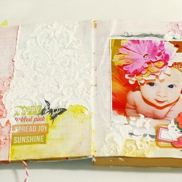 my book of happiness | art journal book