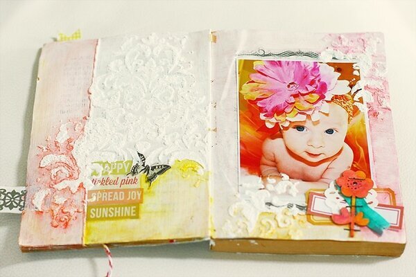 my book of happiness | art journal book