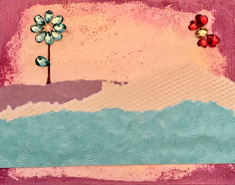 Mixed Media Using Nuvo Dream In Colour Products