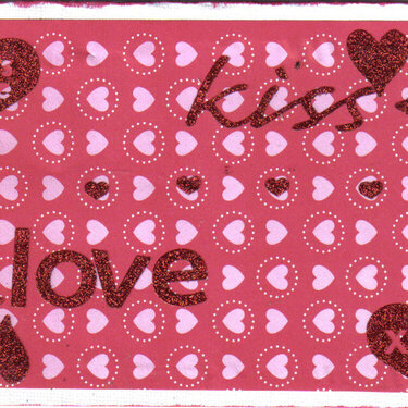 Kiss, Love V-Day Card