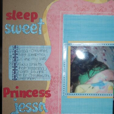 Sleep Sweet Princess Jessa
