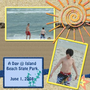 A Day @ Island Beach State Park