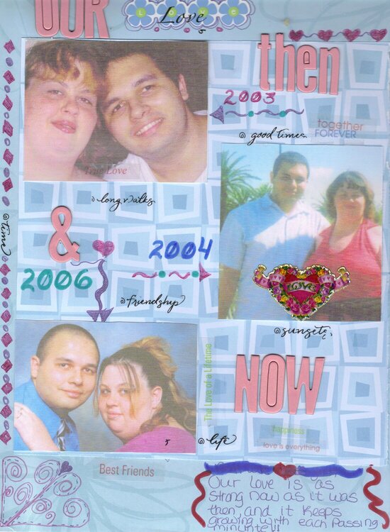 Our Love Then &amp; Now