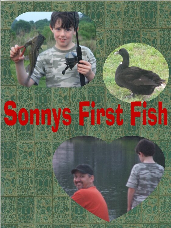 Sonnys first fish