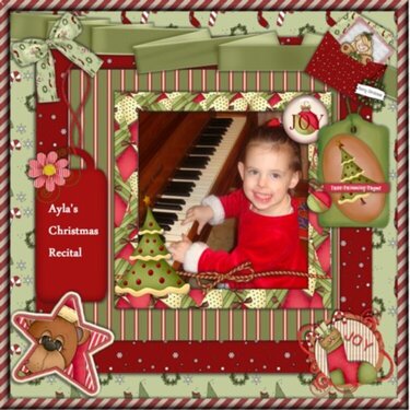 Ayla&#039;s Christmas Recital