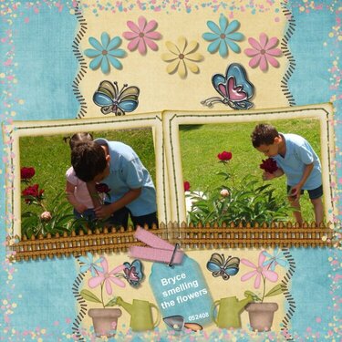 Smelling Aunt Linda&#039;s Flowers