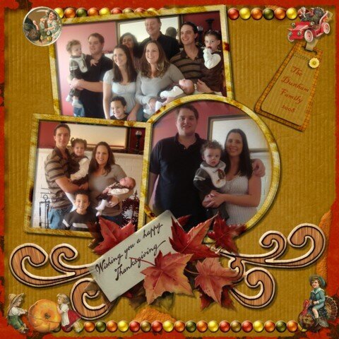 The Dunham Family, Thanksgiving 2008