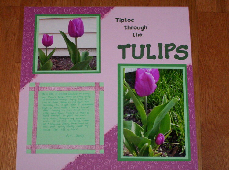 Tiptoe through the Tulips