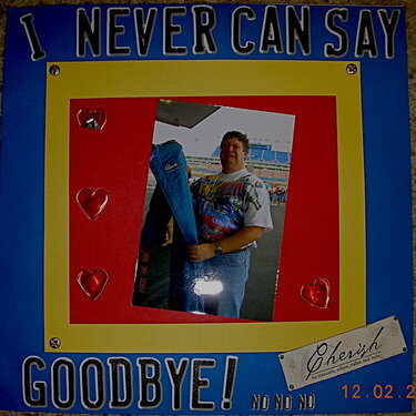I Never Can Say GoodBye!