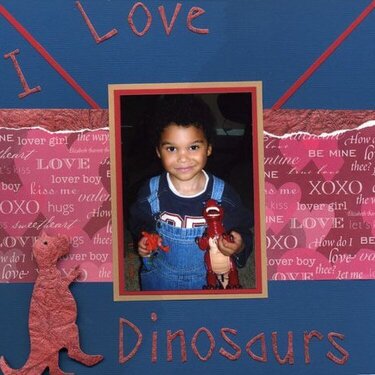 I love Dinosaurs