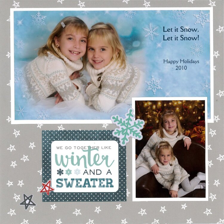 We Go Together Like Winter and a Sweater