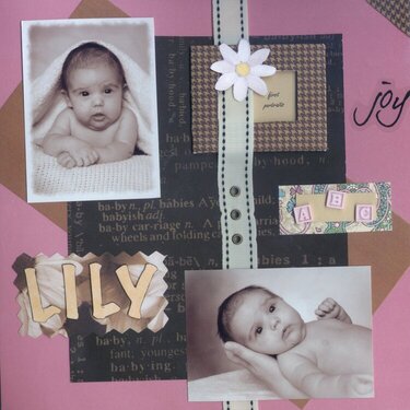 Lily&#039;s First Portraits