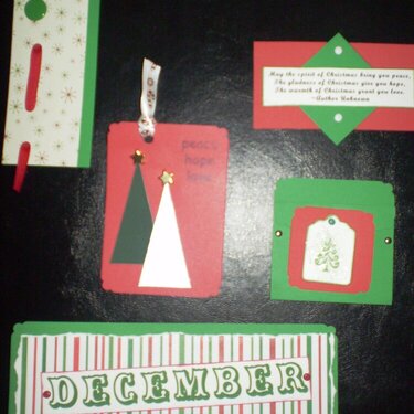 December page elements