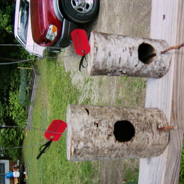 Hand Made in Maine Bird Houses 4 sale