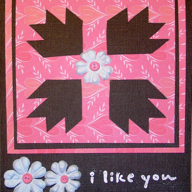 I Like You card