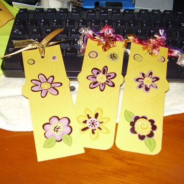 Flower Bookmarks