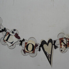 Love wall hanging - Rusty Pickle class