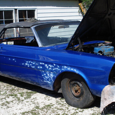 My Ford Galaxie 500 Convertible