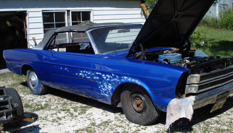 My Ford Galaxie 500 Convertible