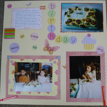 Ariel's 6th Birthday