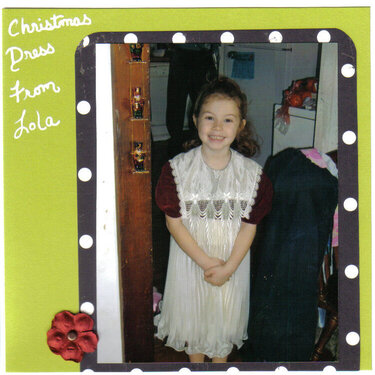 Christmas Dress From Lola