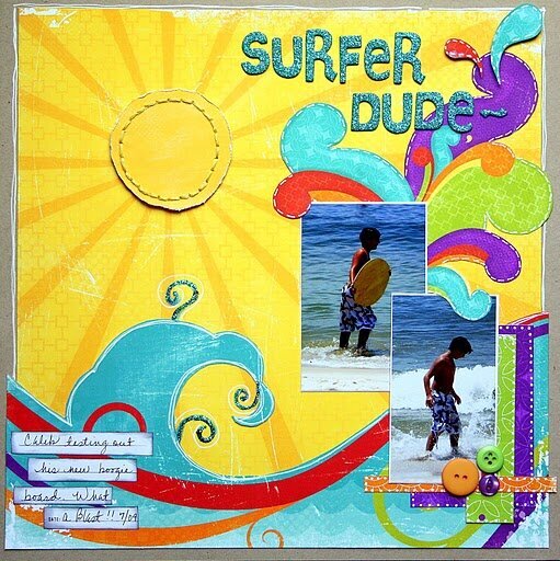 Surfer Dude ~My Creative Scrapbook~