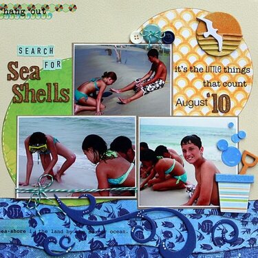Search for Sea Shells {SRM Stickers}
