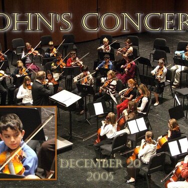 John&#039;s Concert