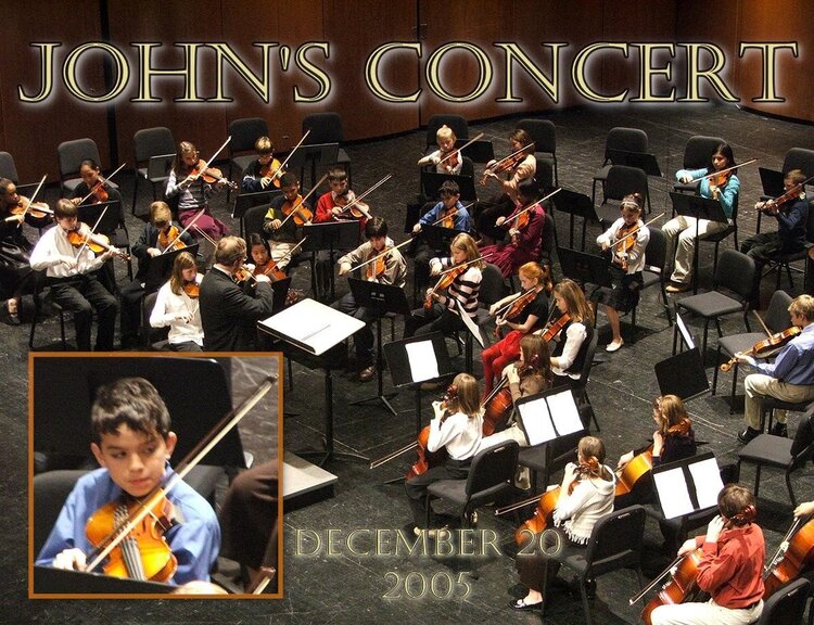 John&#039;s Concert