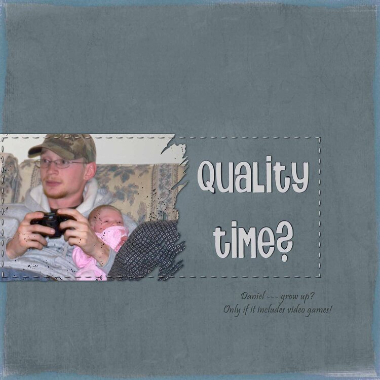 Quality Time?