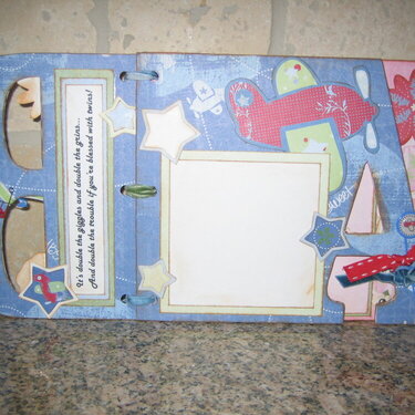Baby Shower Scrapbook for Twins Boy and Girl