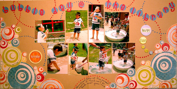 Bubble Day@ the Library