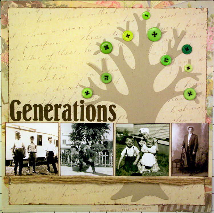 Generations - Heritage Album Title Page