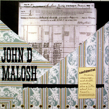 John D Malosh Documents