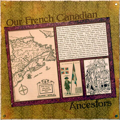Our French Canadian Ancestors