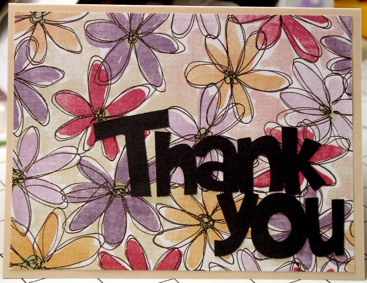 Thank You Card