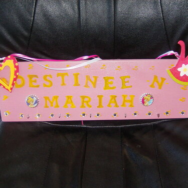 personalized wall hanging
