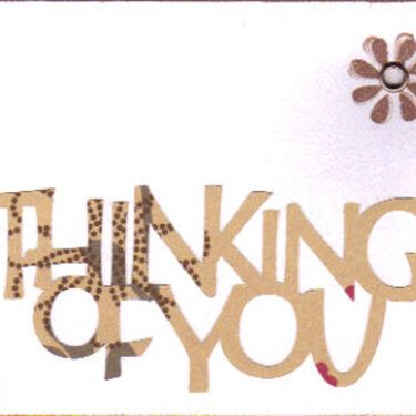 Card 4 - Thinking of You
