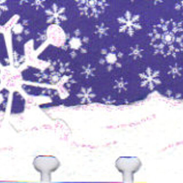 Rolodex card - winter