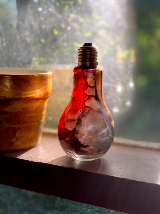Lightbulb Vase Fantasy