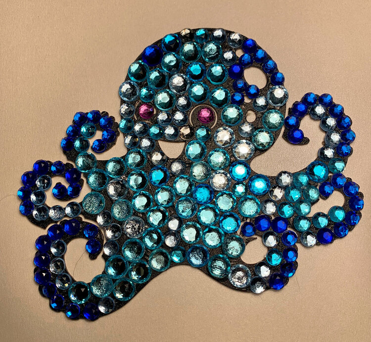 Baby Blue Octopus
