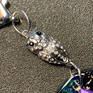 Rhinestone Jewelry Owl