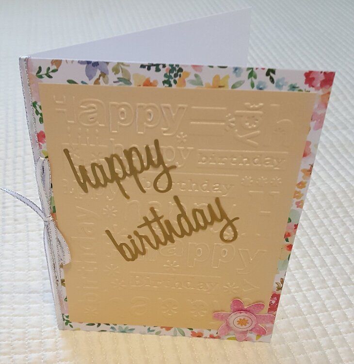 Happy Birthday &amp; Celebrate Embossed Cards